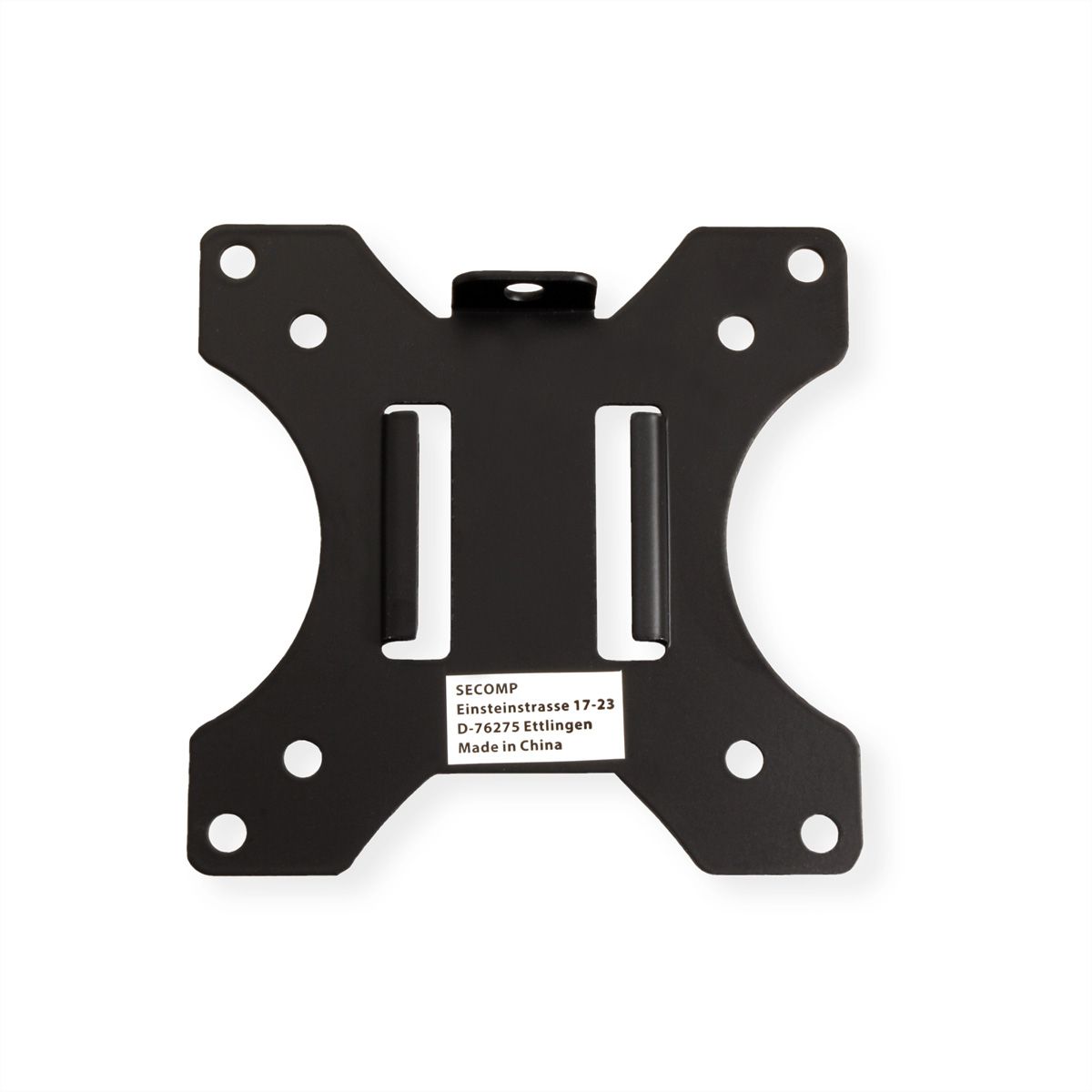 VALUE LCD Monitor Arm, Desk Clamp, 4 Joints, Pivot, black