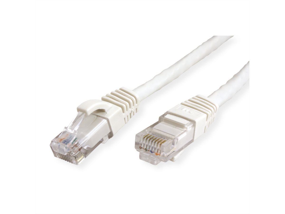 VALUE UTP Patch Cord Cat.6A (Class EA), white, 20 m
