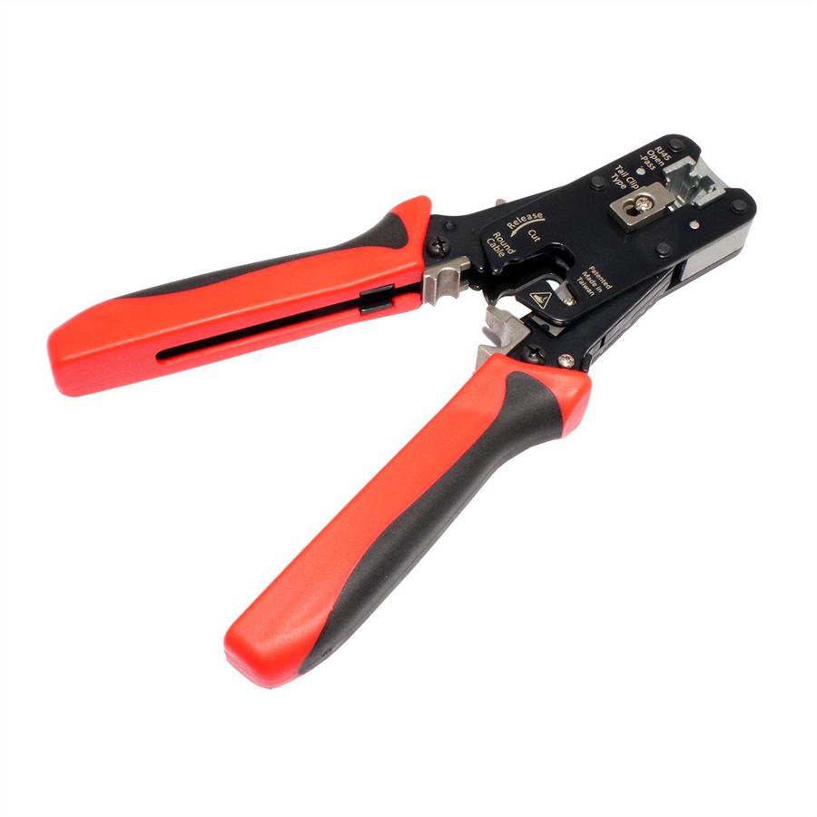 VALUE Crimping Tool for Pass-Through Modular Plugs