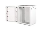 ROLINE 19" Wall Cabinet Basic Plus 15U, 600x450 BxT grey