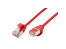 ROLINE U/FTP DataCenter Patch Cord Cat.6A (Class EA), LSOH, slim, red, 0.3 m