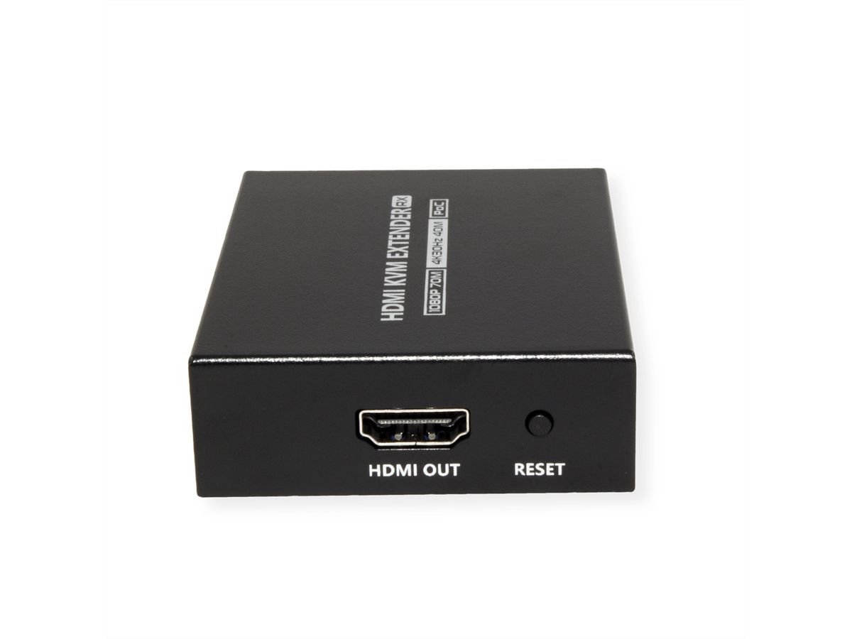 VALUE KVM Extender over Cat. 6/6A, HDMI, 4K@30Hz, max. 40m