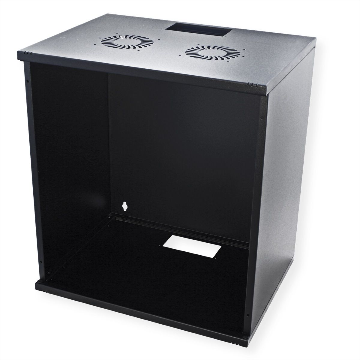 ROLINE 19-inch wall-mounted housing Basic 12 U, 540x400 WxD kit black