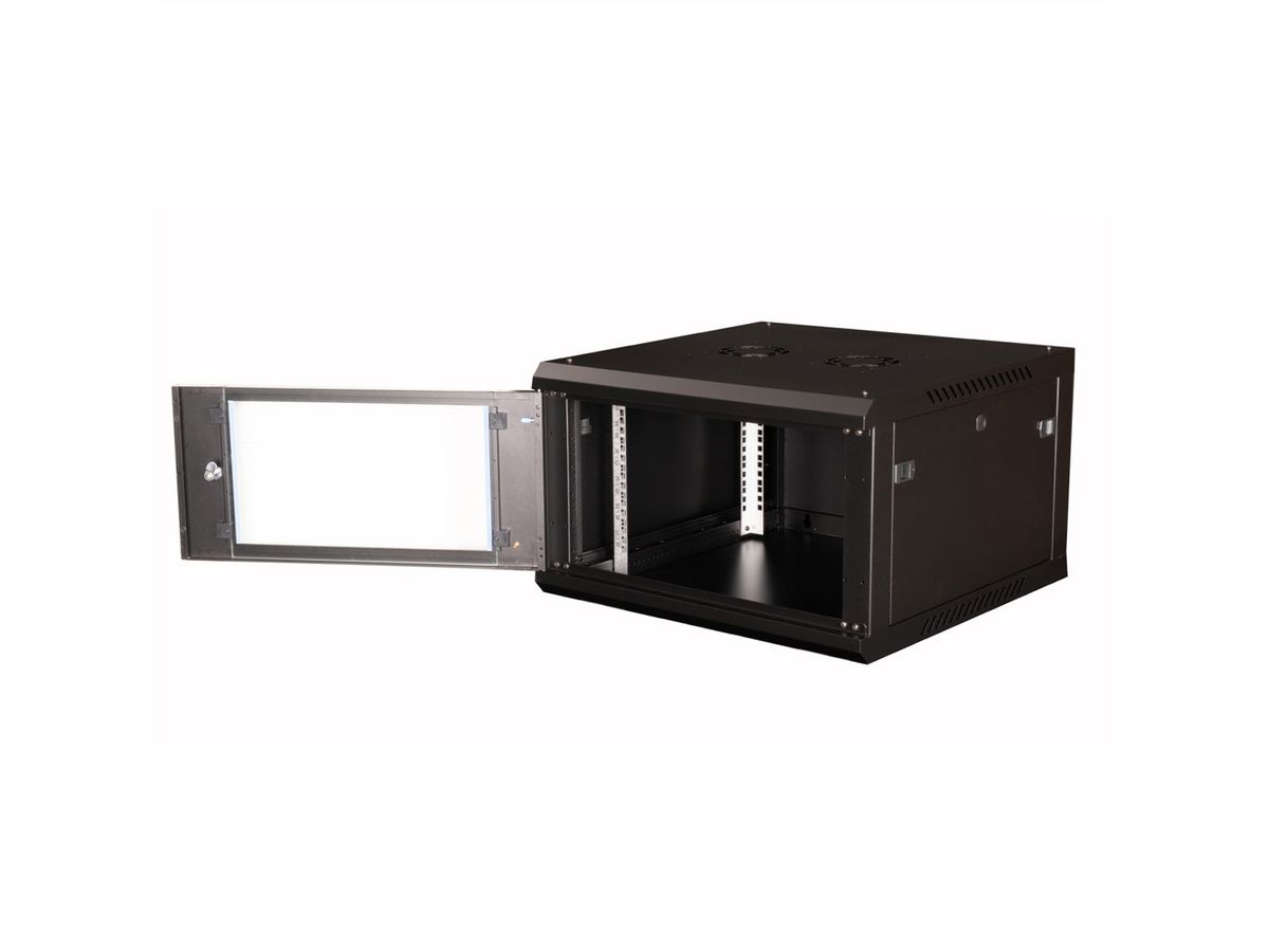 VALUE 19" Wall Cabinet 6U , 600x600mm, black