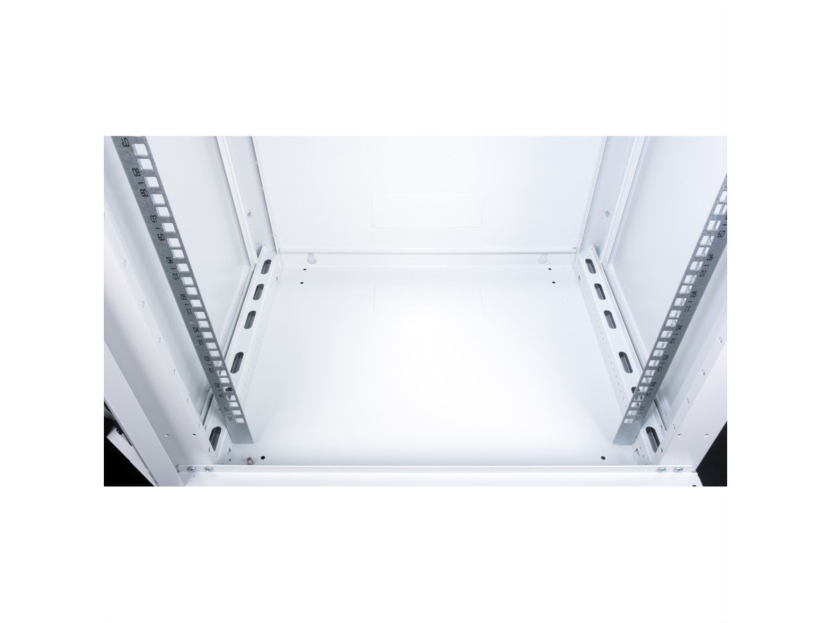 ROLINE 19" Wall Cabinet Basic Plus 18U, 600x450 BxT grey