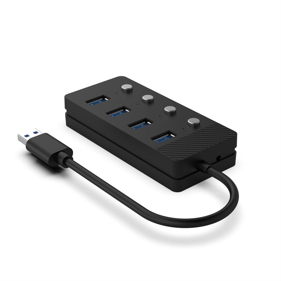 VALUE USB 3.2 Gen 1 Hub, 4 Ports, Type A connection cable