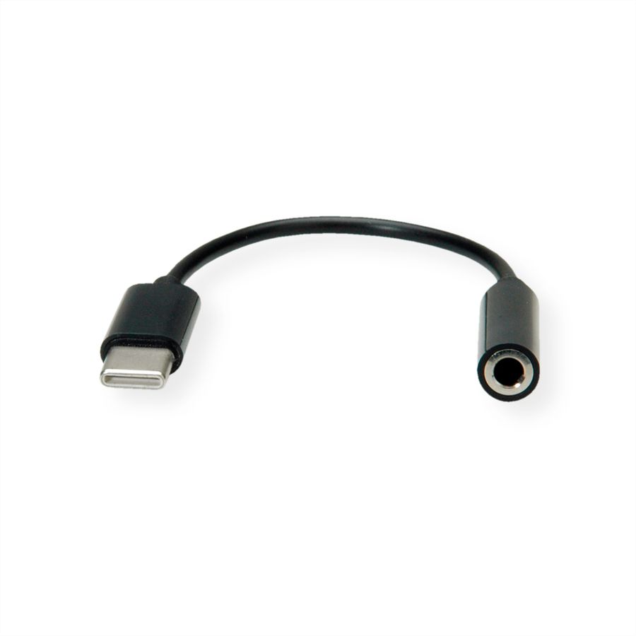 VALUE Type C - 3.5mm Audio Adapter, M/F, 0.13 m