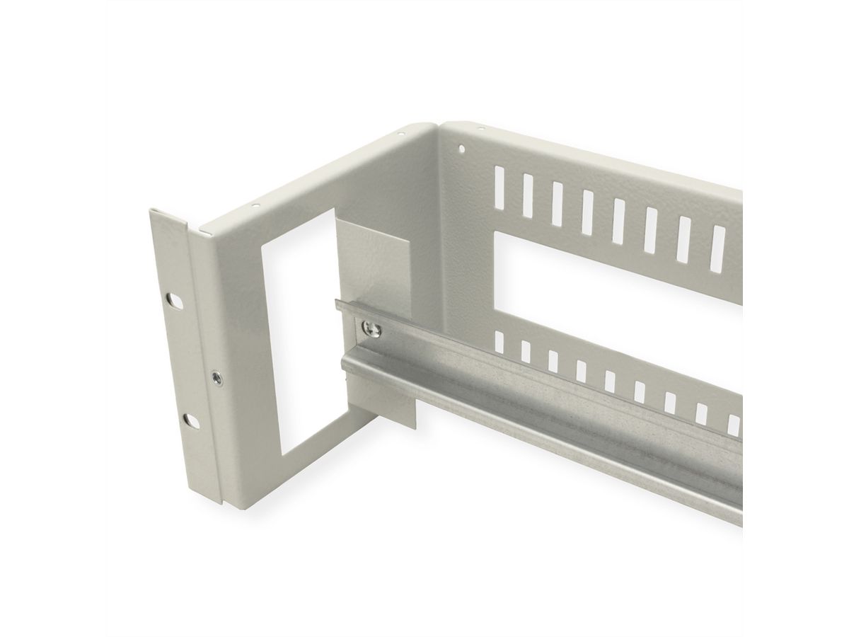 ROLINE 19-inch top-hat rail support 3 U, 133x482x123 HxWxD