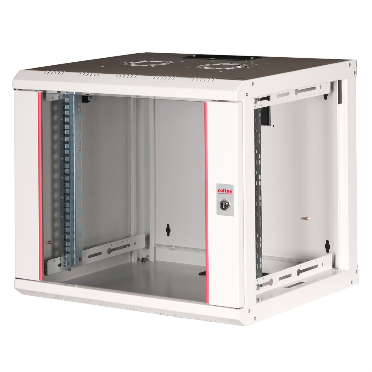 ROLINE 19-inch wall housing Pro 9 U, 600x450 WxD grey