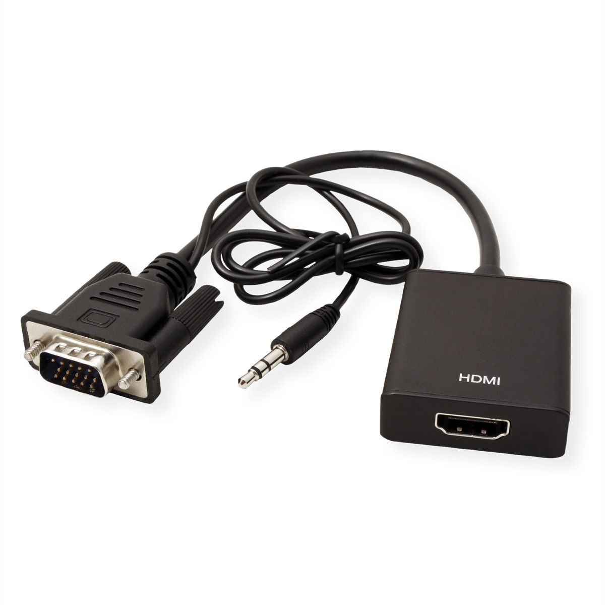 VALUE Cableadapter, VGA+Audio - HDMI, M/F, 0.15 m