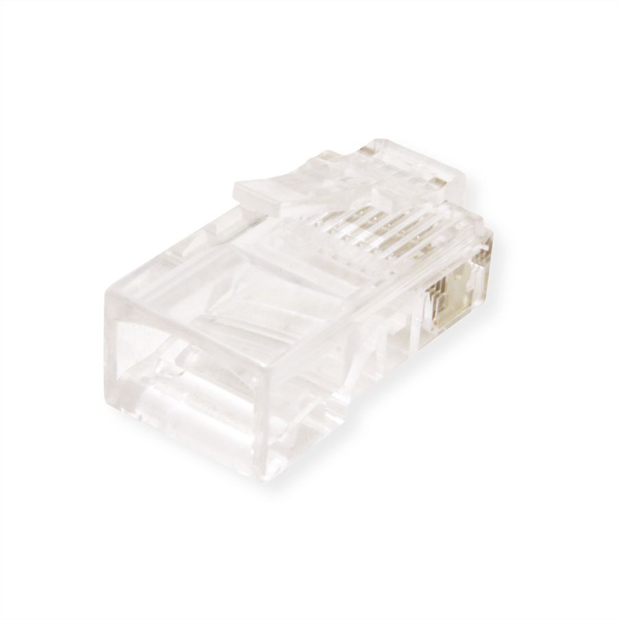 VALUE Cat.5e (Class D) Modular Plug, UTP, for Stranded Wire, 10 pcs.