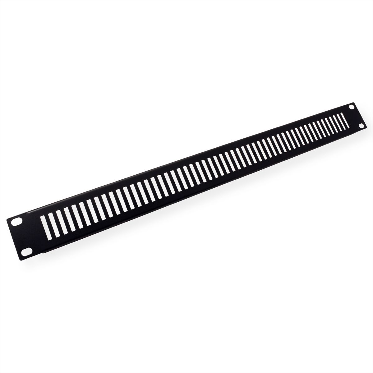 19” Rack Front Ventilation Panel, 1U, Metal, black - SECOMP ...