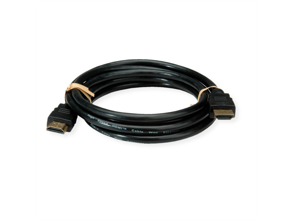 ROLINE RM  HDMI 8K (7680 x 4320) Ultra HD Cable + Ethernet, M/M, black, 5 m