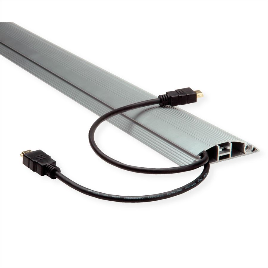 ROLINE HDMI High Speed Cable + Ethernet, TPE, black, 2 m