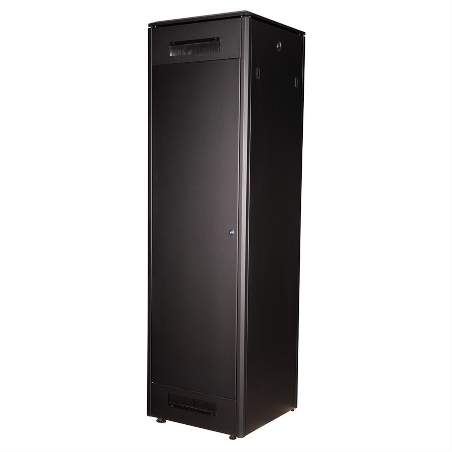 ROLINE 19-inch Network Cabinet Pro 42 U, 600x600 WxD Glass door black