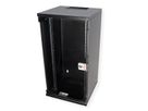 ROLINE 10-inch wall-mounted housing 12 U, 312x300 WxD black