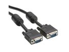 STANDARD SVGA Cable + Ferrite + DDC, HD15, M/M, black, 2 m