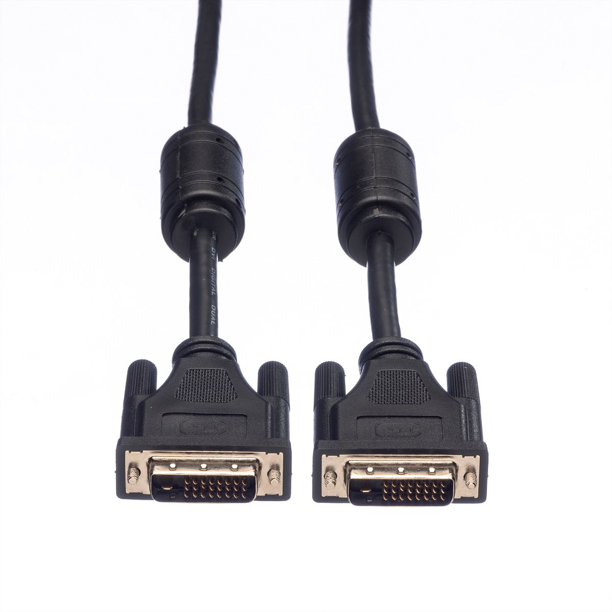ROLINE DVI Cable, DVI (24+1), Dual Link, M/M, 3 m