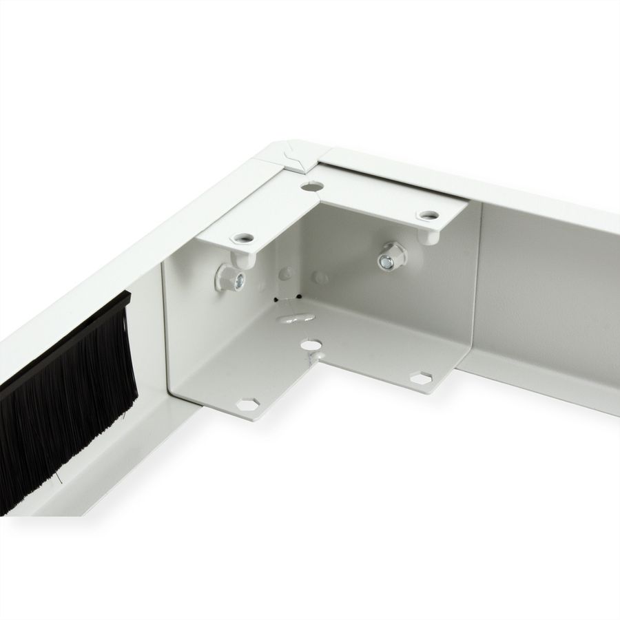 ROLINE Base for network cabinet, 600x800 WxD, grey
