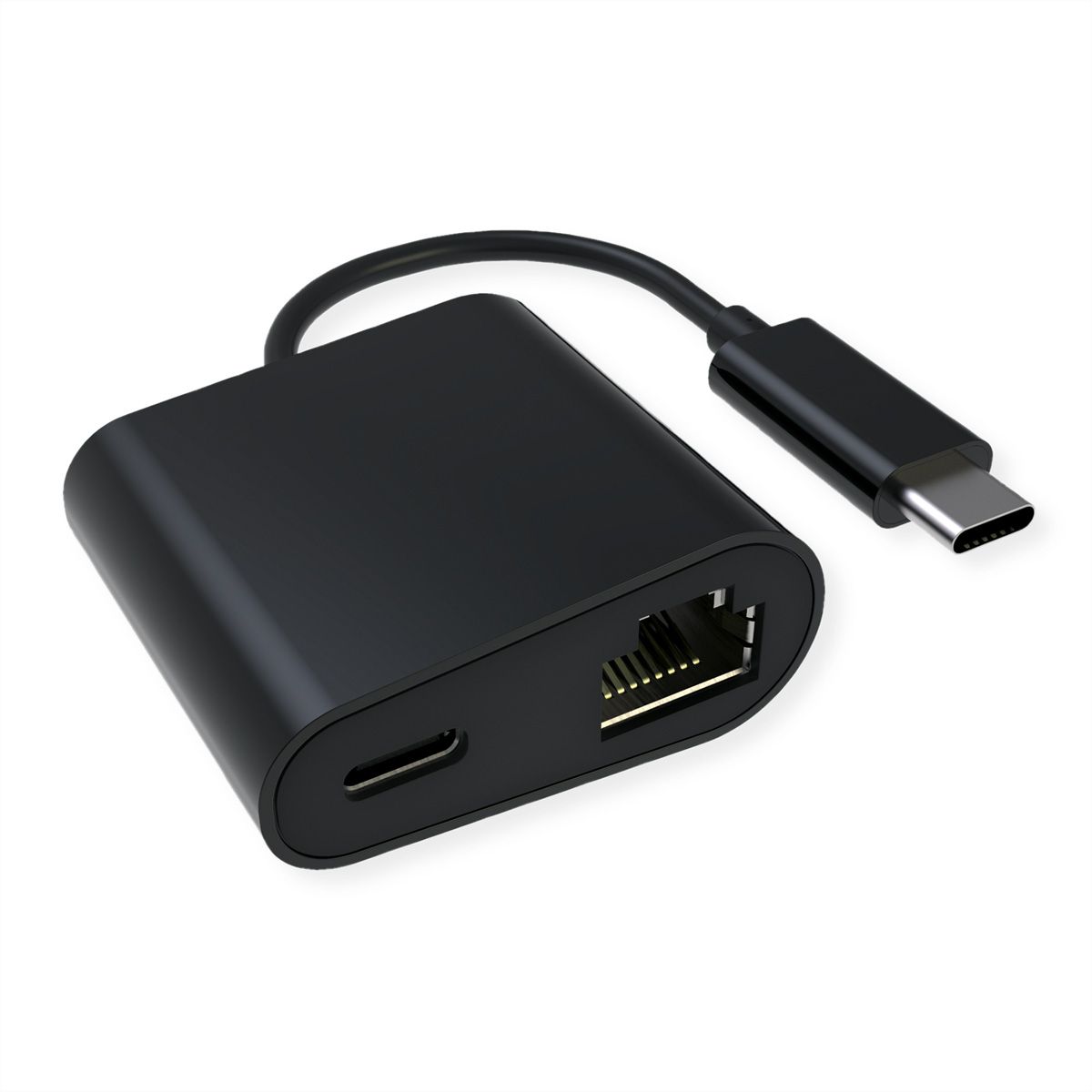 VALUE USB-C to Gigabit Ethernet Converter, PD Port