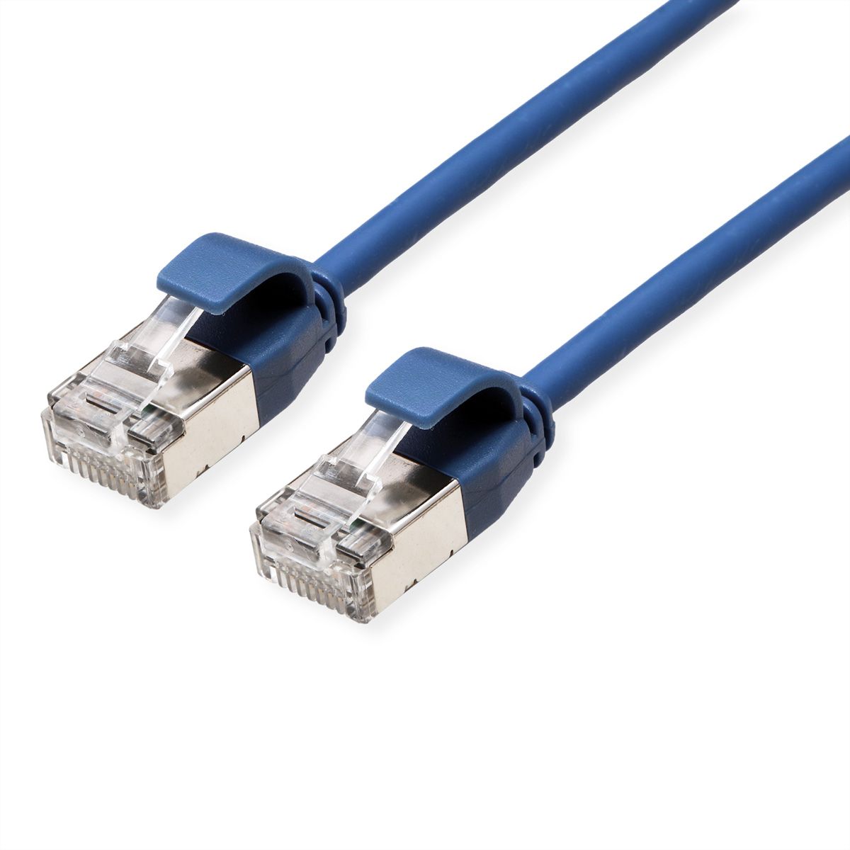 ROLINE U/FTP DataCenter Patch Cord Cat.6A (Class EA), LSOH, slim, blue, 3 m
