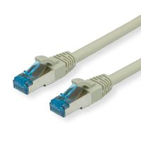 VALUE S/FTP Patch Cord Cat.6A (Class EA), grey, 0.3 m