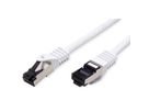 VALUE S/FTP Patch Cord Cat.8 (Class I), stranded, LSOH, white, 3 m