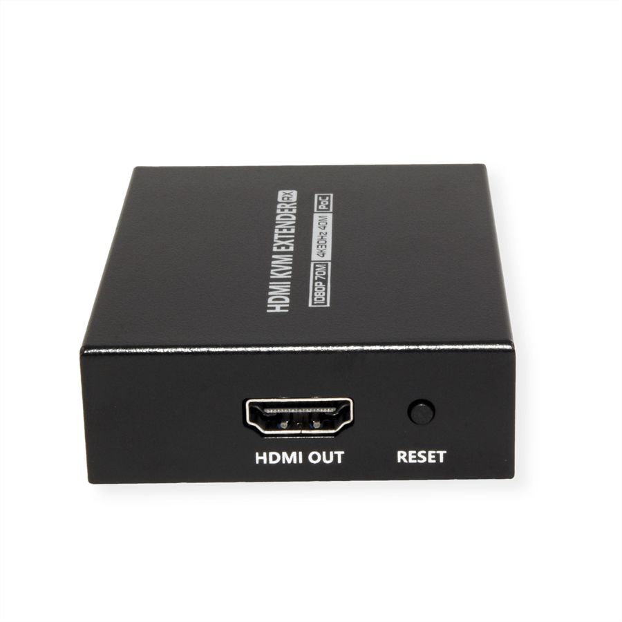 VALUE KVM Extender over Cat. 6/6A, HDMI, 4K@30Hz, max. 40m