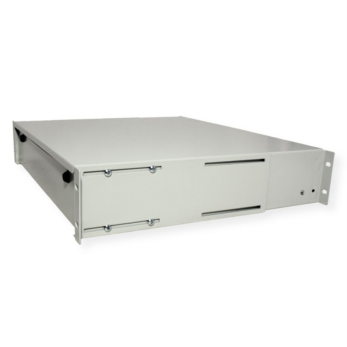 ROLINE 19-inch keyboard rack 2 U, 400 T lockable grey