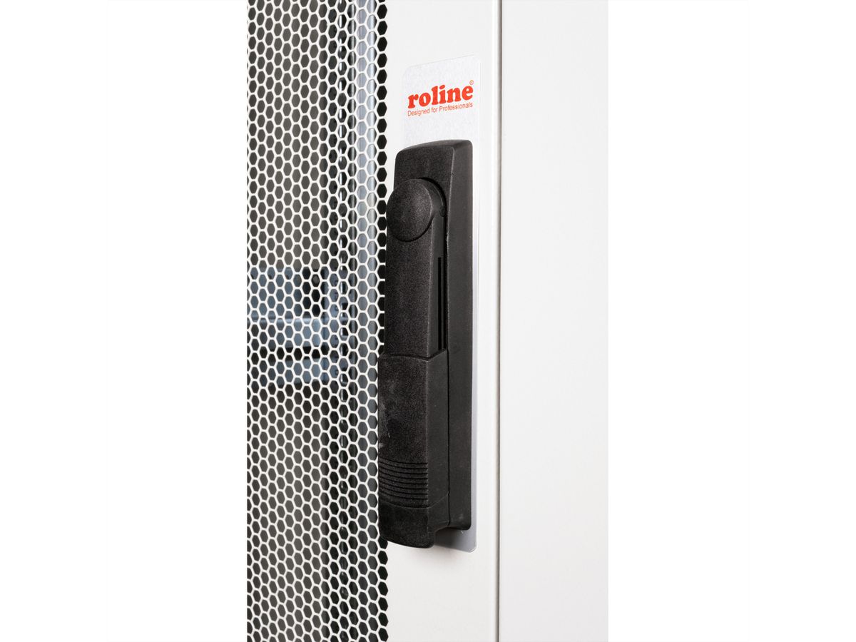 ROLINE 19-inch server rack Pro 26 U, 600x1000 WxD grey Plexiglas ...