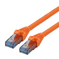 ROLINE UTP Patch Cord Cat.6A, Component Level, LSOH, orange, 20 m