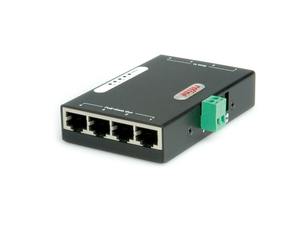 ROLINE PoE Gigabit Injector, 4 Ports