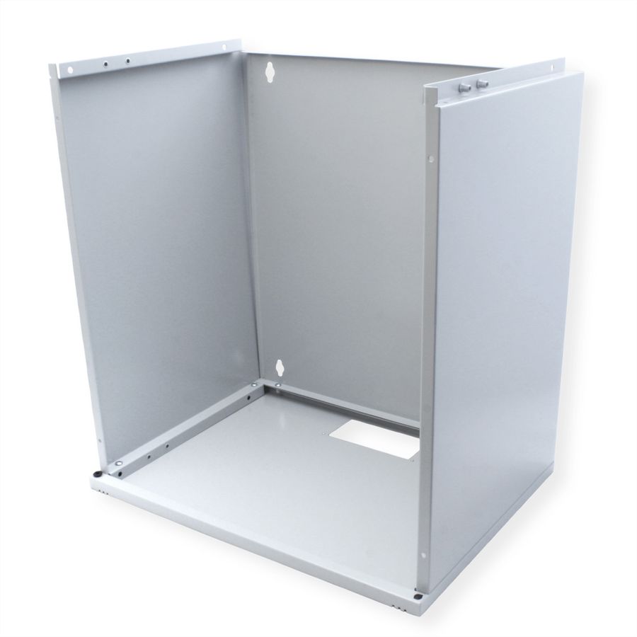 ROLINE 19-inch wall-mounted housing Basic 12 U, 540x400 WxD kit grey