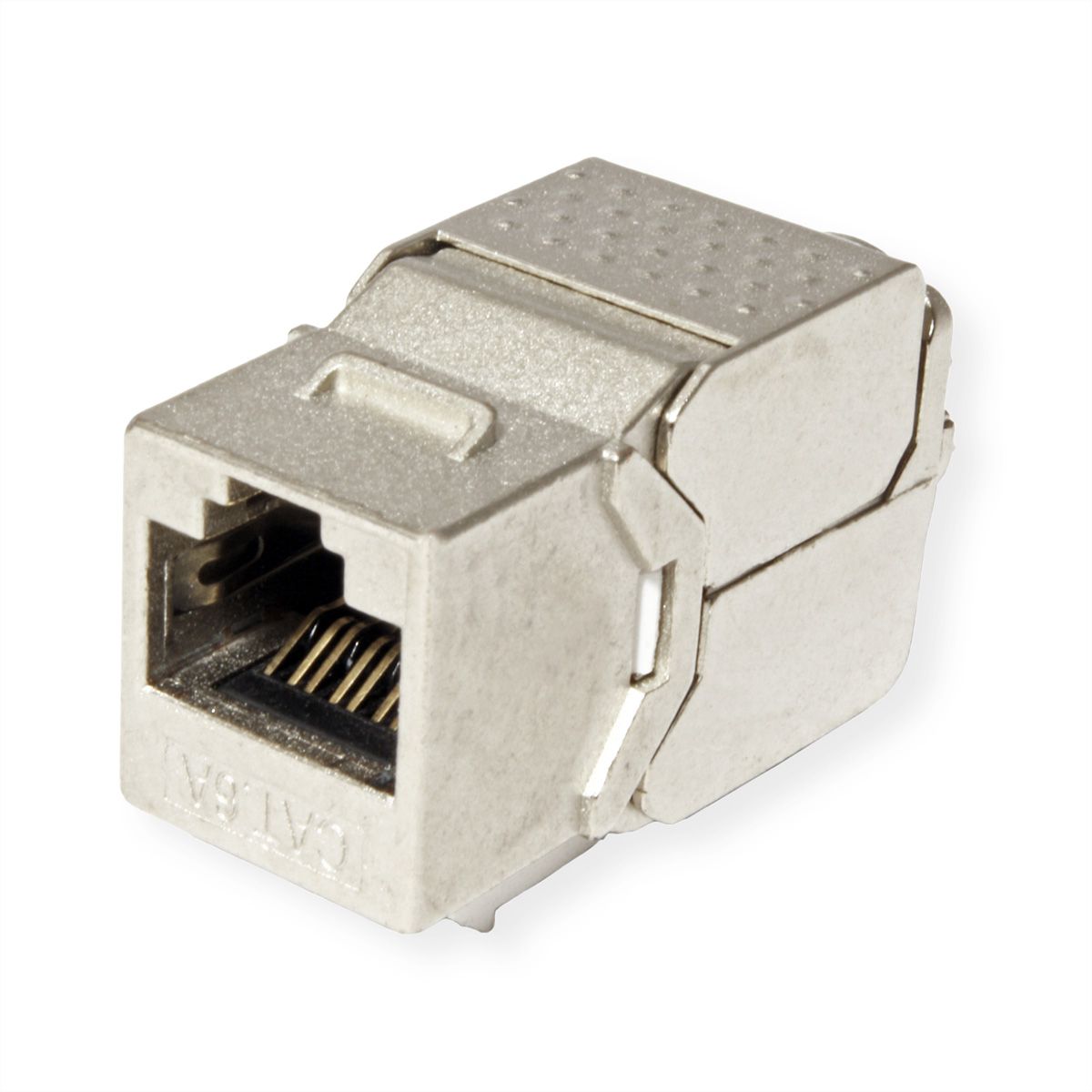 VALUE Keystone Jack, Cat.6A (Class EA), RJ-45, STP, tool-free, SLIM