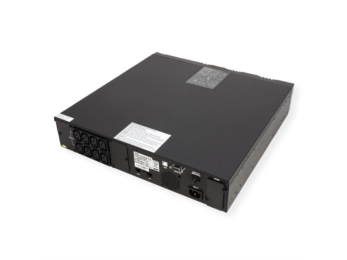 ROLINE LineSecure III 1000R - Line Interactive UPS, Rack Version