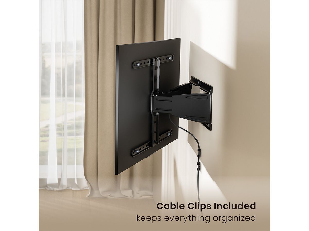 VALUE TV Wall Mount, ultra-slim, 43" - 90" (109,22cm - 228.6cm), max. 50kg