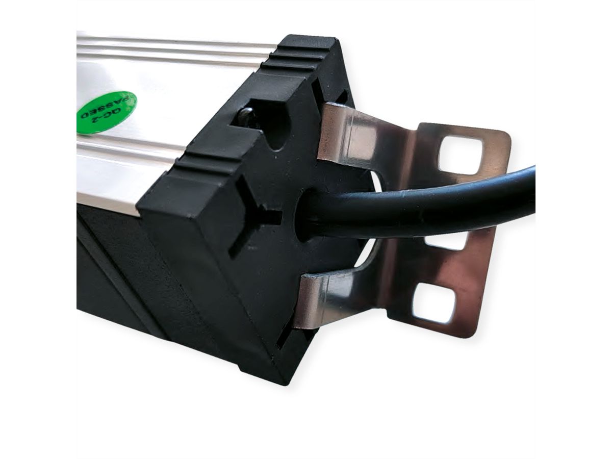 VALUE 19" PDU for Cabinets, 7x, 4000W, CEE 7/7 German Type Plug, 1.8 m