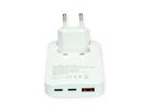 ROLINE Ultra Thin USB Wall Charger, 2x C, 1x A, 65W