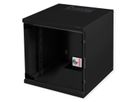 ROLINE 10-inch wall-mounted housing 6 U, 312x300 WxD black