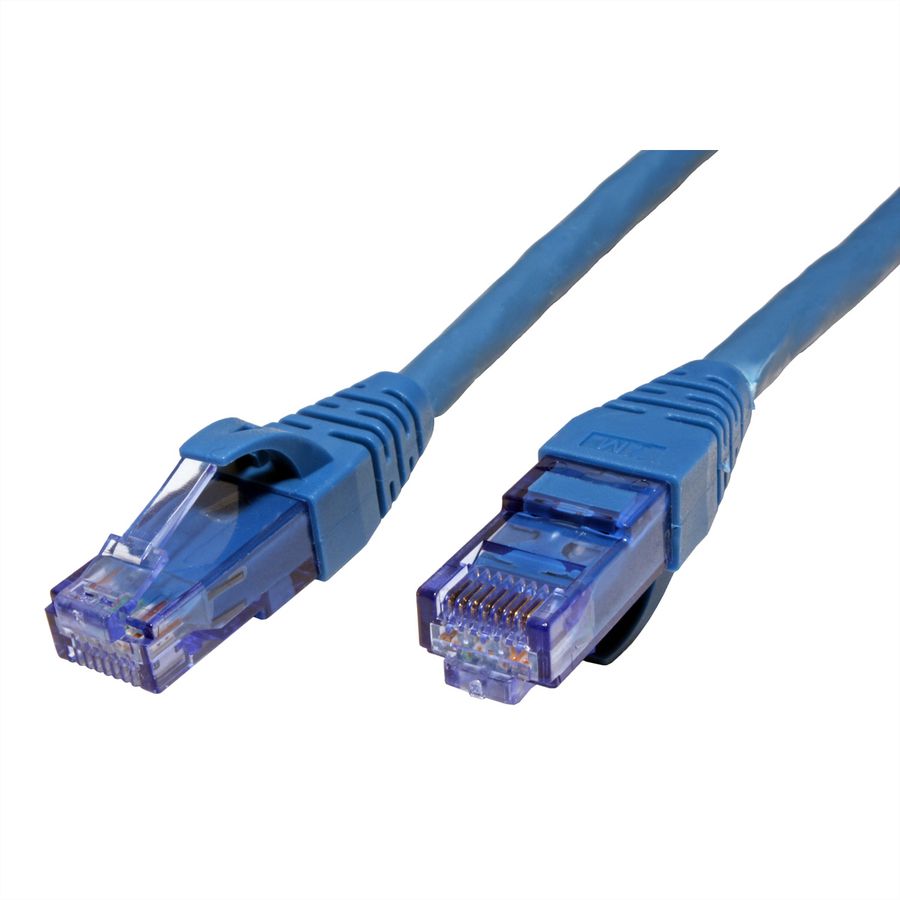 ROLINE UTP Patch Cord Cat.6A, Component Level, LSOH, blue, 20 m