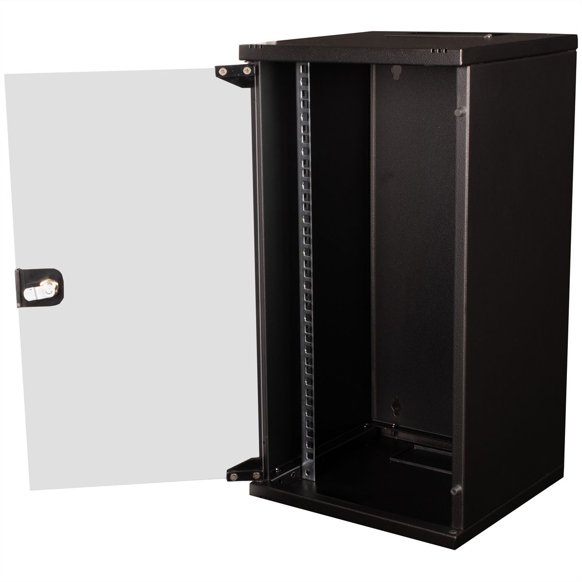 ROLINE 10-inch wall-mounted housing 12 U, 312x300 WxD black