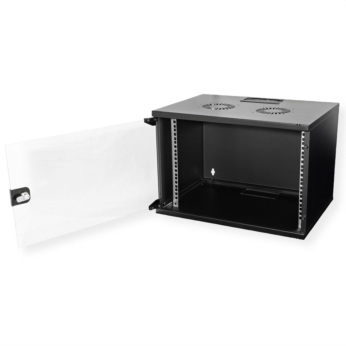ROLINE 19-inch wall-mounted housing Basic 7 U, 540x400 WxD kit black