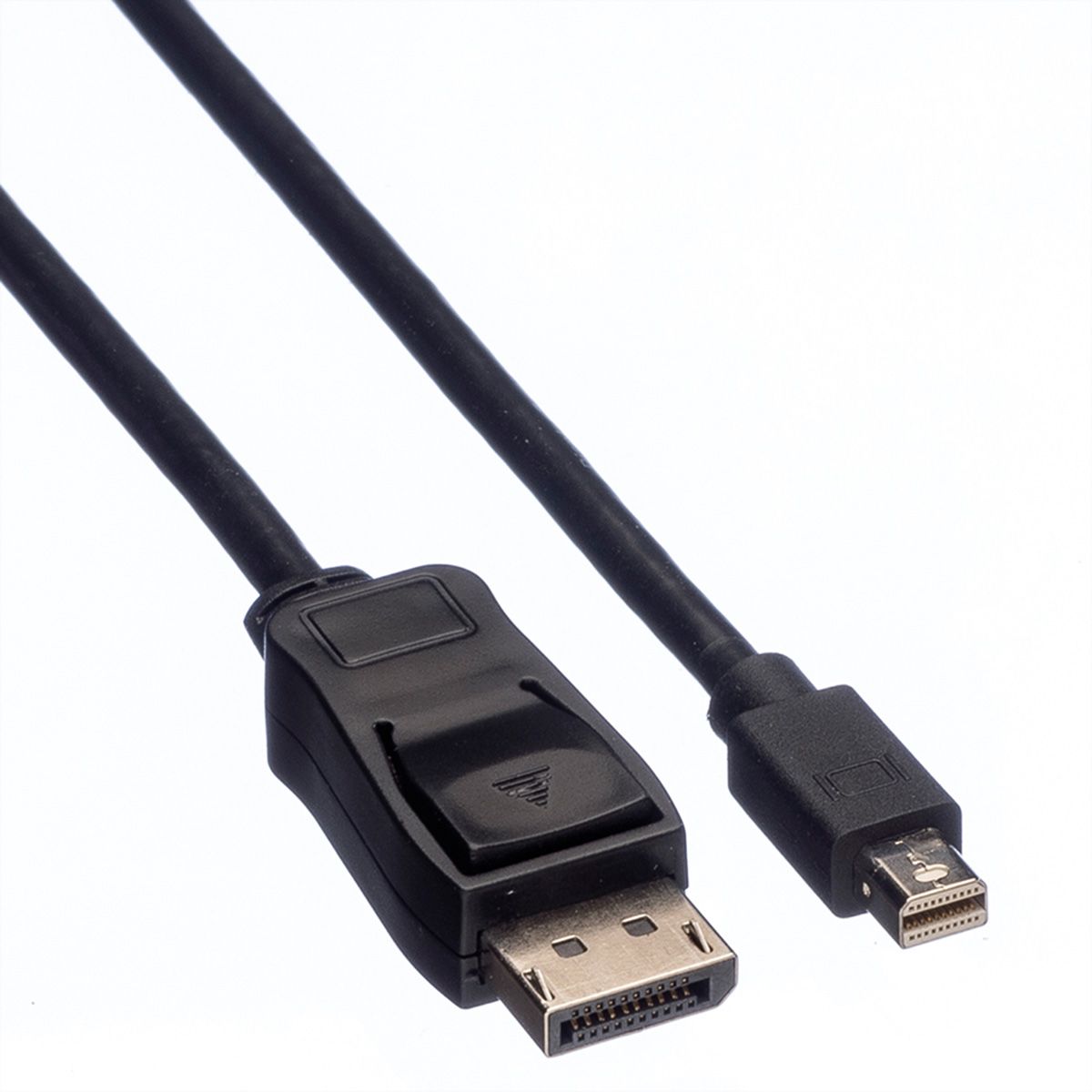 VALUE DisplayPort Cable, DP - Mini DP, M/M, black, 1 m