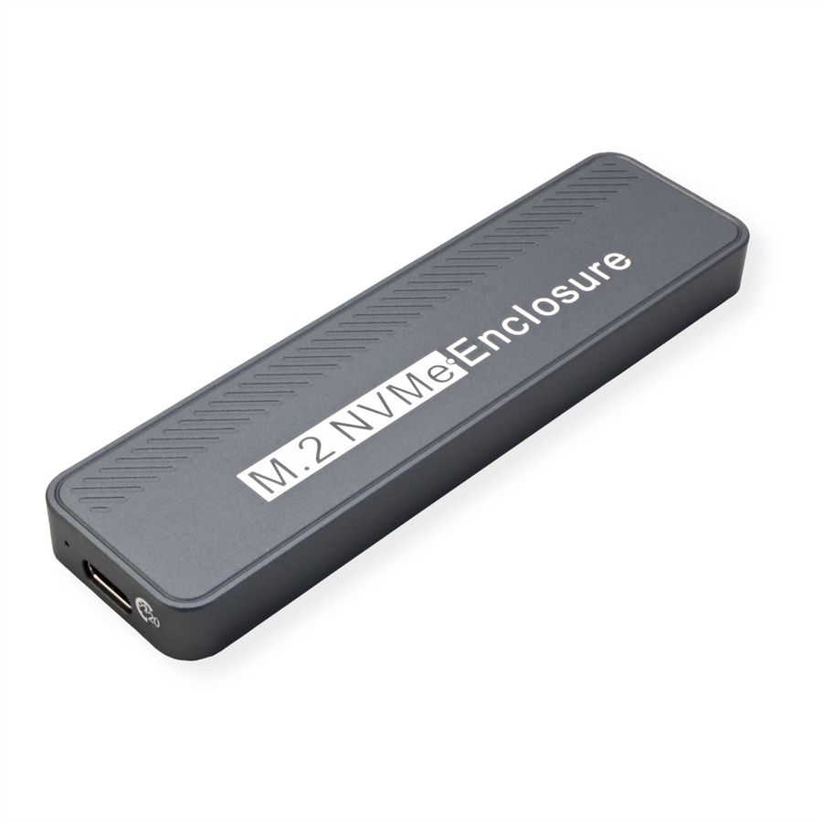 VALUE External Type M.2 NVMe SSD Enclosure, USB 3.2 Gen 2x2 Type C