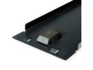 19" Blank Panel, Snap-in, 2U, Metal, black