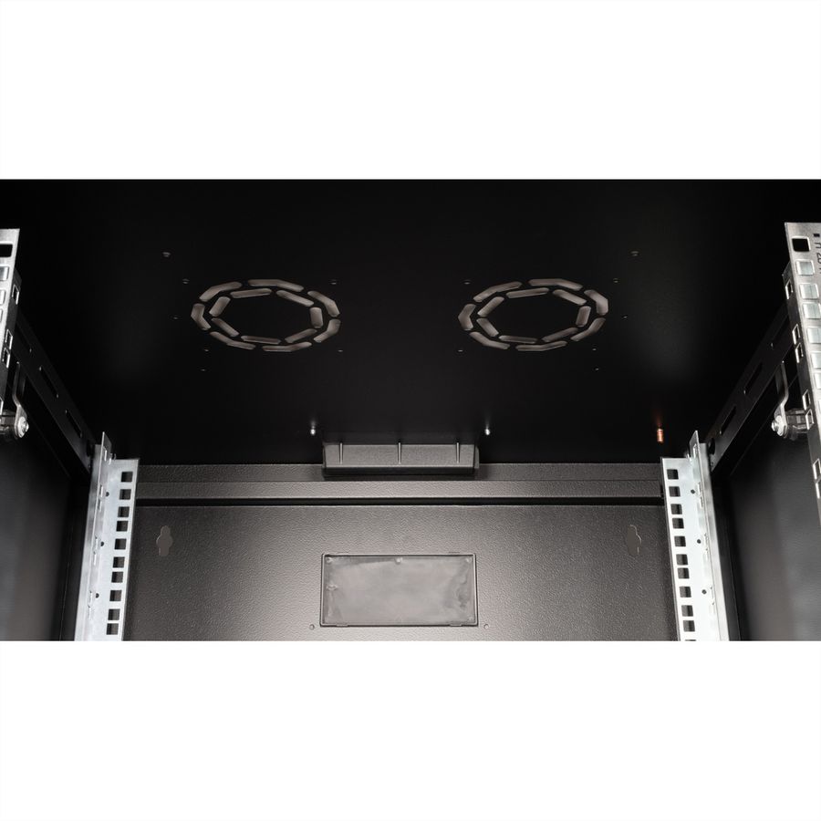 ROLINE 19-inch wall-mounted housing Pro 7 U, 600x600 WxD black