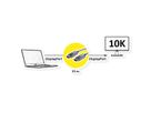 ROLINE DisplayPort Cable (AOC), v2.1, 10K@60Hz, 54Gbit/s, UHBR13.5, DP-DP, M/M, 15 m