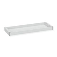 VALUE Ultra-Slim Underdesk Mount Storage Drawer, 758 mm width, white