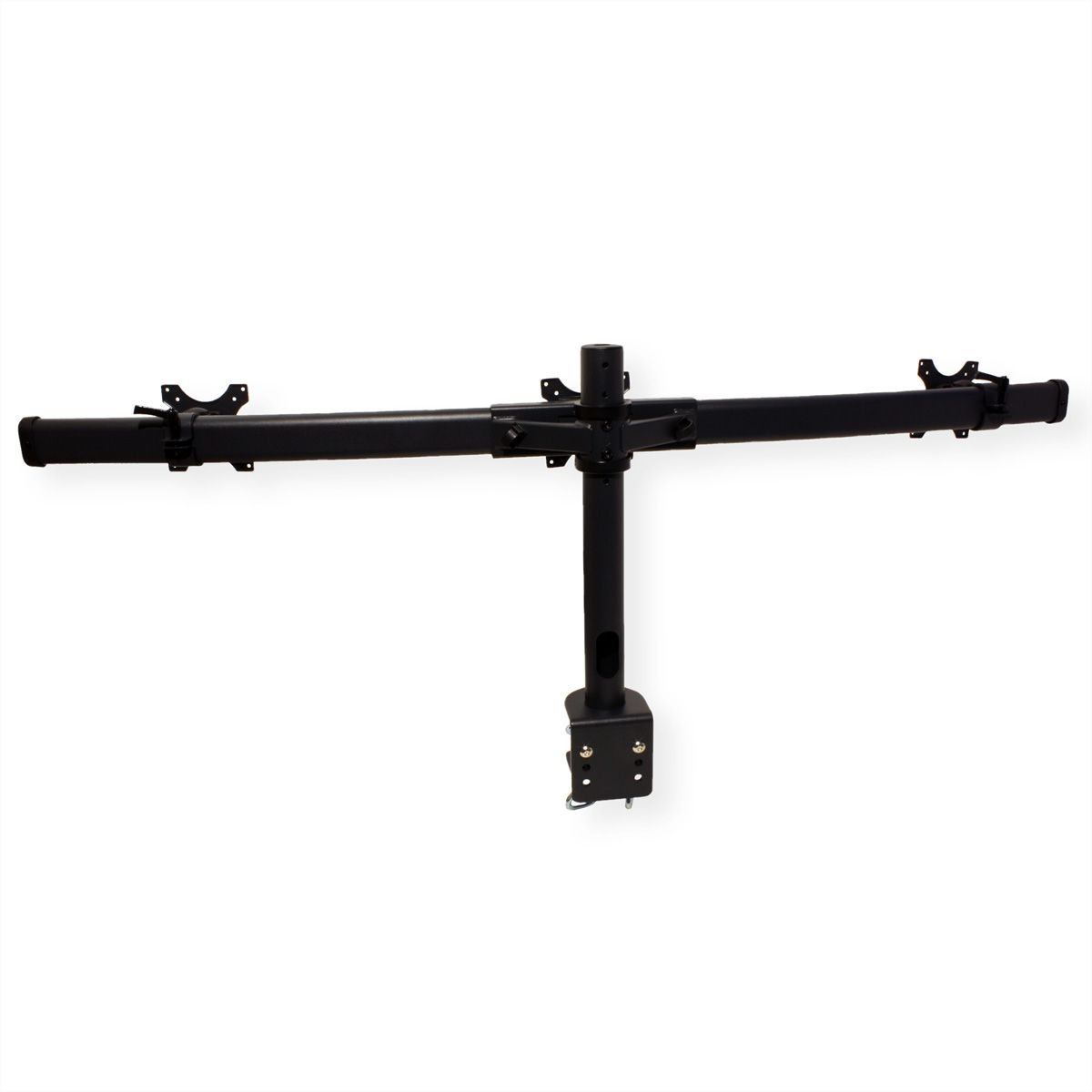 VALUE Triple LCD Arm, Desk Clamp, black