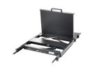 ROLINE 19" LCD-KVM Console, 48 cm (19") TFT, VGA, USB + PS/2, Swiss